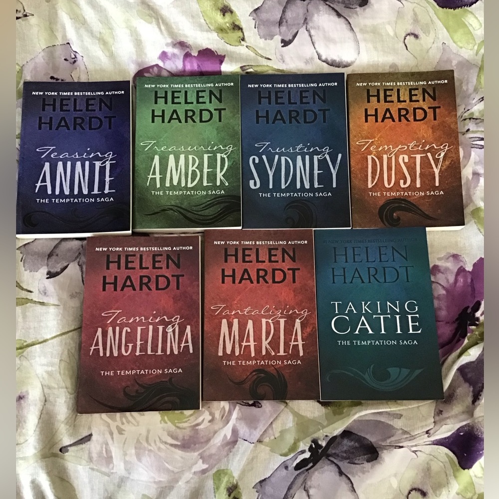 7 Books from The Temptation Saga by Helen Hardt